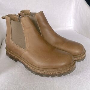 Women’s Birkenstock Stalon II Chelsea boot, sandcastle, 11-11.5 EU 42 (Regular)